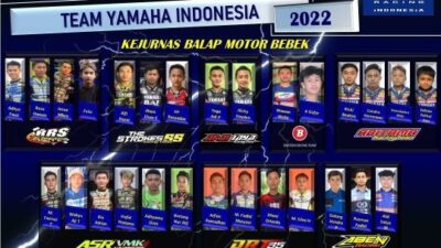 Kejurnas 2022: Tim Balap Yamaha Indonesia Siap Berjuang Mengukir Prestasi