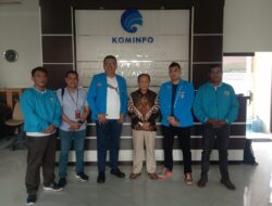 KNPI Riau Kunjungi Balai Monitor Spektrum Frekuensi Radio Kelas I Pekanbaru